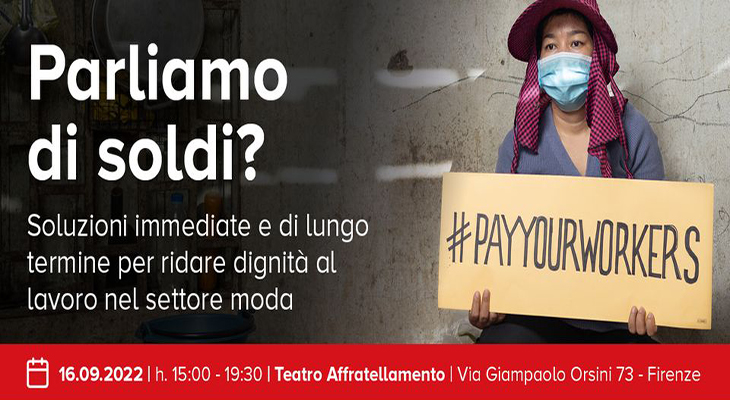 Il 16 settembre, evento “Parliamo di soldi?”