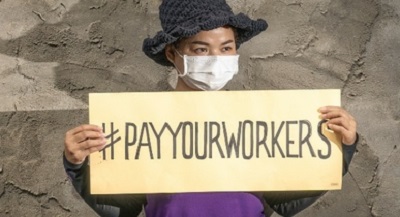 Movimento Consumatori sostiene “Pay Your Workers”